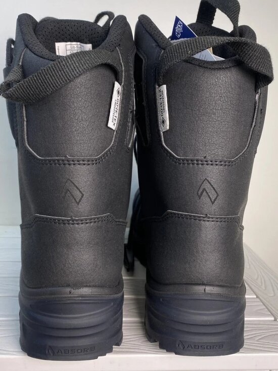 Haix Rescue Extreme Mens Size 13 Black Synthetic Leather Composite Toe Boot
